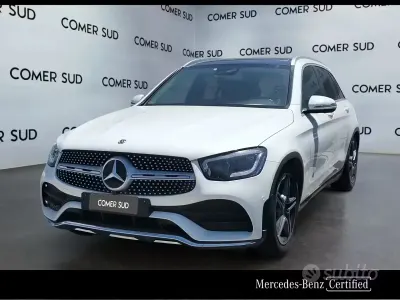 Usata Mercedes GLC220 Premium Plus 194 CV (142 kW) 2021 Bianco SUV