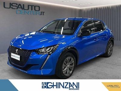 Usata Peugeot e-208 Active 100 kW (136 CV) 2023 Blu/azzurro Utilitaria