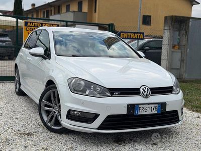 Usata VW Golf VII R-line 150 CV (110 kW) 2016 Bianco Berlina