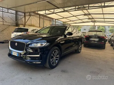 Brugt Jaguar F-Pace R-Sport 180 HK (132 kW) 2018 Sort SUV