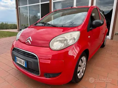 Usata Citroën C1 68 CV (50 kW) 2009 Rosso Utilitaria
