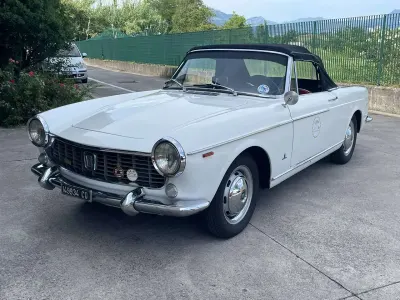 Usata Fiat 1500 72 CV (52 kW) 1965 Bianco Cabrio