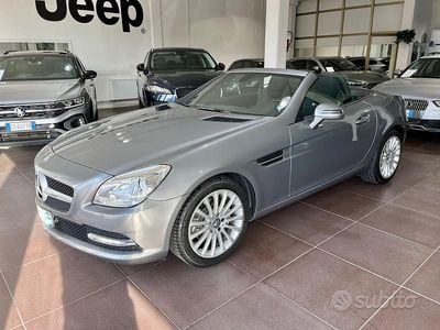 Usata Mercedes SLK200 184 CV (135 kW) 2011 Grigio Cabrio