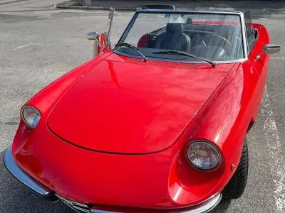Usata Alfa Romeo Spider Veloce 120 CV (88 kW) 1973 Rosso Cabrio