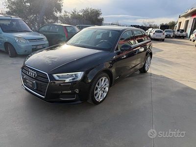 Usata Audi A3 116 CV (85 kW) 2018 Nero Berlina