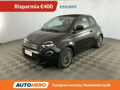 Usata Fiat 500e Icon 86 kW (118 CV) 2021 Nero Cabrio