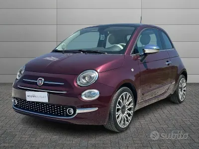 Usata Fiat 500 Lounge 95 CV (69 kW) 2016 Rosso Berlina