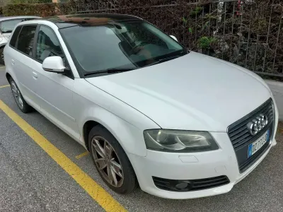 Usata Audi A3 Ambition 170 CV (125 kW) 2009 Bianco Utilitaria