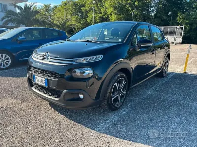 Usata Citroën C3 82 CV (60 kW) 2018 Nero Utilitaria
