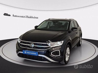 Usata VW T-Roc Style 116 CV (85 kW) 2025 Nero perla SUV