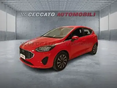 Usado Ford Fiesta 75 HP (55 kW) 2022 Vermelho Citadino