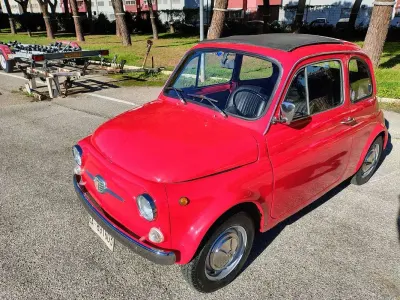 Usata Fiat 500 41 CV (30 kW) 1969 Rosso Utilitaria