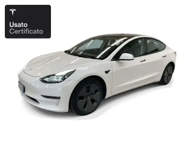 Usata Tesla Model 3 Long Range AWD 324 kW (441 CV) 2021 Pearl white multicoat Berlina