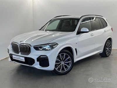 Usata BMW X5 M Sport 231 CV (169 kW) 2021 Bianco SUV