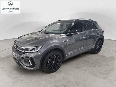 Usata VW T-Roc R-line 110 CV (80 kW) 2023 Grigio SUV