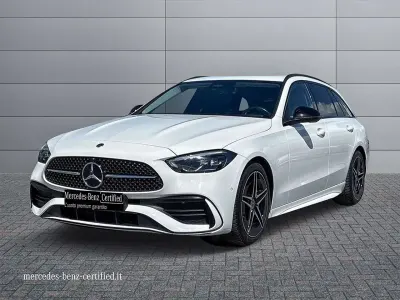 Usado Mercedes C220 Premium 200 CV (147 kW) 2023 Blanco Familiar
