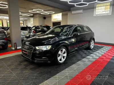 Usata Audi A3 Ambition 105 CV (77 kW) 2014 Nero Berlina