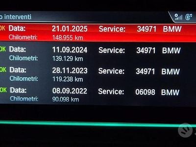 Usata BMW 530 Luxury Line 265 CV (194 kW) 2018 Grigio Station wagon