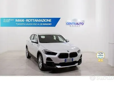 Begagnad BMW X2 Efficient Dynamics 150 HK (110 kW) 2021 Vit SUV