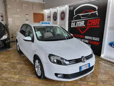 Usata VW Golf VI Highline 140 CV (102 kW) 2011 Bianco Berlina