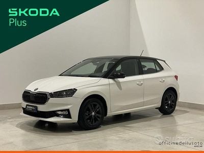 Usata Skoda Fabia Style 80 CV (58 kW) 2022 Bianco magnolia nero tulipano Utilitaria