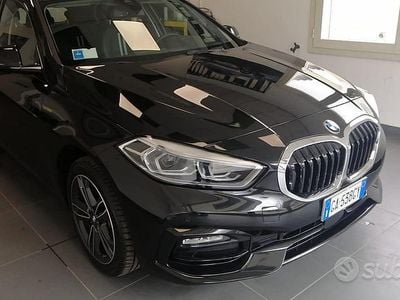 Usata BMW 116 Sport Line 116 CV (85 kW) 2020 Nero Utilitaria