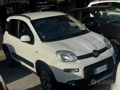 Usata Fiat Panda 4x4 S 95 CV (69 kW) 2016 Bianco Utilitaria