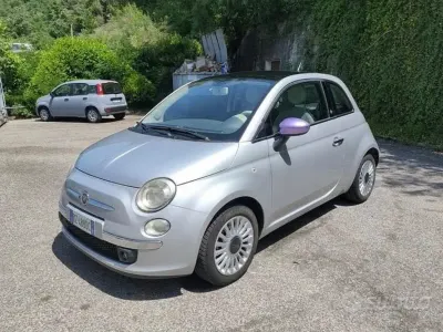 Usado Fiat 500 Pop 69 CV (50 kW) 2009 Gris Descapotable