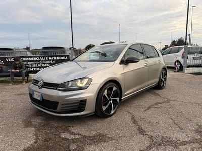 Usata VW Golf VII GTD 184 CV (135 kW) 2014 Grigio Berlina