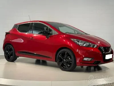 Usata Nissan Micra Tekna 90 CV (66 kW) 2019 Rosso Utilitaria