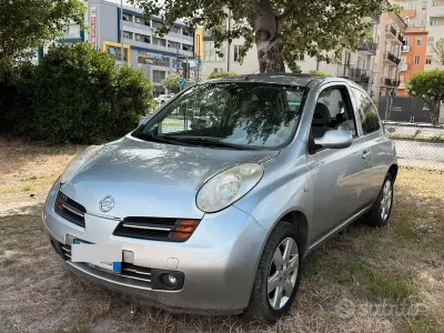 Usata Nissan Micra 80 CV (58 kW) 2004 Grigio Utilitaria