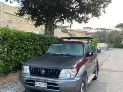 Usata Toyota Land Cruiser 125 CV (91 kW) 1996 Rosso SUV