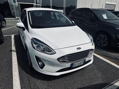 Usata Ford Fiesta Titanium 75 CV (55 kW) 2021 Bianco Utilitaria