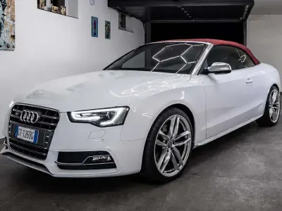 Usata Audi S5 Cabriolet 333 CV (244 kW) 2015 Bianco Cabrio