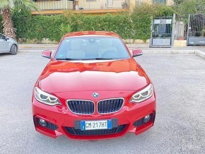 Usata BMW 220 M Sport 190 CV (139 kW) 2015 Rosso Coupé