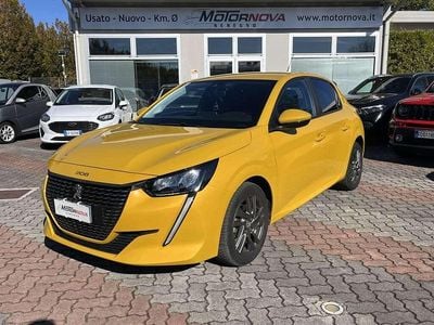 Usata Peugeot 208 Active 101 CV (74 kW) 2021 Giallo Utilitaria
