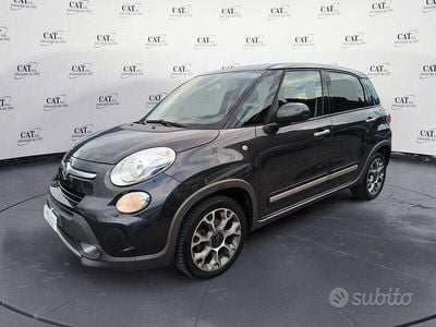 Usata Fiat 500L Trekking 85 CV (62 kW) 2014 Grigio Monovolume