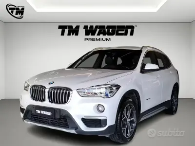 Usata BMW X1 xLine 190 CV (139 kW) 2015 Bianco SUV