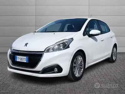 Brugt Peugeot 208 Active 101 HK (74 kW) 2019 Hvid Hatchback