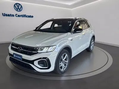 Usata VW T-Roc R-line 150 CV (110 kW) 2023 Ascot grey/ tetto nero SUV