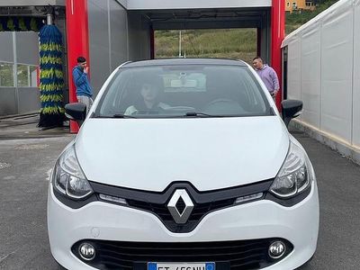 Usata Renault Clio IV 75 CV (55 kW) 2014 Bianco Utilitaria