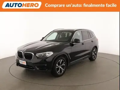 Usata BMW X3 Advantage 185 CV (136 kW) 2020 Nero SUV