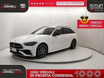 Usata Mercedes C300 Premium 265 CV (194 kW) 2022 Bianco Station wagon