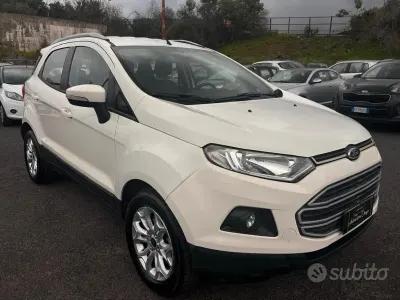 Begagnad Ford Ecosport Titanium 95 HK (69 kW) 2016 Vit SUV