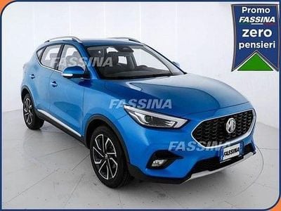 Usata MG ZS Luxury 111 CV (81 kW) 2024 Blu SUV