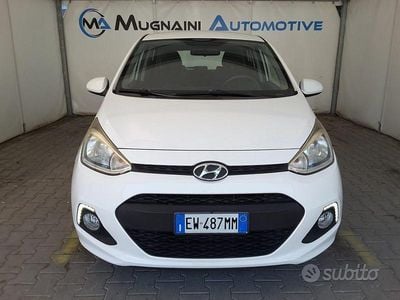 Usata Hyundai i10 Comfort 67 CV (49 kW) 2014 Bianco Utilitaria