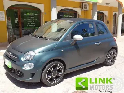 Usata Fiat 500C Rockstar 69 CV (50 kW) 2020 Verde Cabrio