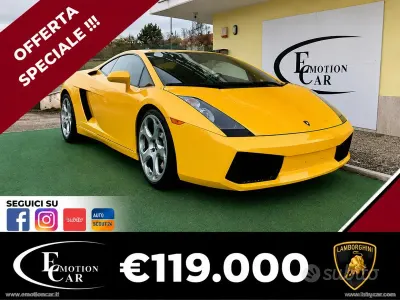 Usata Lamborghini Gallardo 500 CV (367 kW) 2004 Giallo Coupé