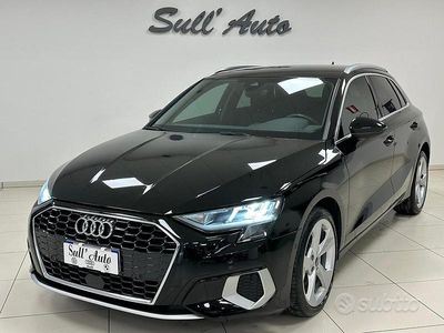 Usata Audi A3 Advanced Plus 116 CV (85 kW) 2021 Nero Berlina