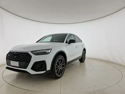 Usata Audi Q5 Sportback S-line plus 2023 Bianco ghiacciaio metallizzato SUV